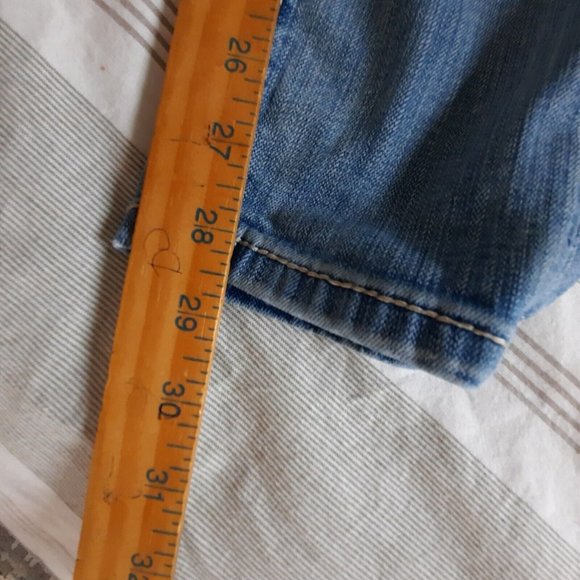 BKE ALEC Men's Size 26R (25x29) Skinny Straight Leg Denim Blue Jeans Stretch - Picture 5 of 9